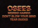 THEE OH SEES / OSEES Weirdo Hairdo Pilsner Color Vinyl EP Castle Face Dwyer NEW