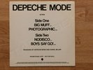 Depeche Mode Promo PRO-A-1025 Big Muff / Photographic / Nodisco / Boys Say Go