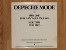 Rare 1st Depeche Mode White Promo PRO-A-999 Just Can't Get Enough / New Life