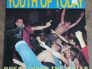 YOUTH OF TODAY - Break Down The Walls - vinyl 33tours LP - Poster