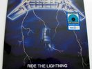 Metallica - Ride The Lightning - Exclusive Sealed Electric Blue Vinyl LP Record