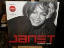 JANET JACKSON NUMBER ONES TARGET RED LP ESCAPADE ALL FOR YOU TOGETHER AGAIN MISS