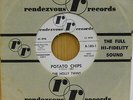 The Holly Twins promo popcorn 45 Potato Chips bw Okeefenokee on Rendezvous