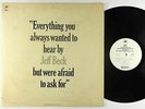 Jeff Beck - Everything You Always Wanted To Hear LP - Epic VG+ PROMO