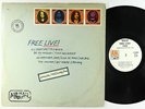 Free - Free Live  LP - A&M PROMO