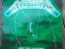Disque vinyle 33 tours METALLICA Ride the Lightning 1984 pochette verte