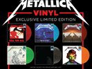 Metallica All 6 Exclusive Limited Colored Vinyl LP Master Puppets Kill Em All