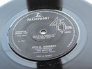 THE BEATLES ORIGINAL 1967 UK 45 HELLO GOODBYE   MADE IN FRANCE    EXCELLENT