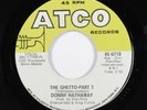 Funk 45 DONNY HATHAWAY The Ghetto ATCO NM HEAR