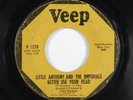 Northern Soul 45 LITTLE ANTHONY AND THE IMPERIALS Better Use Your Head VEEP HEAR
