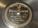 BLUES 78 Blind Lemon Jefferson BLACK SNAKE MOAN/STOCKING FEET Paramount 12407