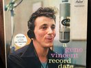 GENE VINCENT RECORD DATE w Blue Caps ORIGINAL PROMO VINYL LP 1958 RARE