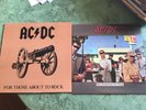 2 Vtg. AC/DC LP’s For Those About To Rock N Dirty Deeds Done Dirt Cheap