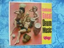 NUDE CHEESECAKE LP COVER ART - GODDAMN GREAT DRUM MUSIC - orig 1963 gag gift