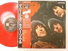 The Beatles RUBBER SOUL JAPAN 1986 UK CUTTING LIMITED MONO RED WAX W/RED OBI