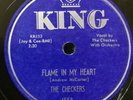 The Checkers 1952 R&B DOO WOP 78 Flame In My Heart / Oh Oh Oh Baby KING VG+++