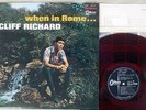 CLIFF RICHARD WHEN IN ROME ODEON OP 7417 Japan RED VINYL FLIPBACK COVER VINYL LP