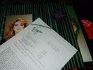 SANDRA : THE LONG PLAY LP 1985 VIRGIN GERMANY +ORIGINAL PROMOSHEET