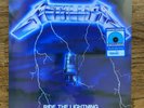 NEW Metallica Ride the Lightning LP-Walmart- ELECTRIC BLUE VINYL-FREE SHIPPINg
