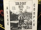 ALICE COOPER-SOLD OUT-RARE 1975 “UNOFFICIAL RELEASE” LP