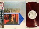 Rare Johnny Rivers LP- Tribute To The Great Souls- Japan Release Only- Red Vinyl
