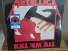 Metallica Kill ' em all  vinyl limited  colored lp Sealed Walmart Sold Out