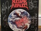 Nuclear Assault First Press And Autographed Vinyl Lp, Metallica slayer megadeth