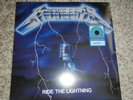 Metallica  Ride The Lightning Walmart ELECTRIC BLUE Vinyl SOLD OUT