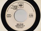 Bob Dylan / Bruce Springsteen ?– Hurricane / Born To Run    45 giri Jukebox 1976