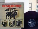 BEATLES NO.5 ODEON OR-7103 Japan RED VINYL VINYL LP