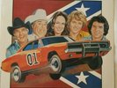 Vintage Dukes Of Hazzard Vinyl 33 LP Record Album Johnny Cash General Lee 1981