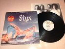 STYX Equinox 1975 LP w/ Lorelei Hype Sticker VG/VG A&M SP-4559 Tommy Shaw