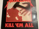 metallica kill em all vinyl  1983 Megaforce