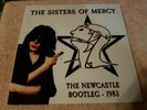 the Sisters Of Mercy - the newcastle boodleg 83  -  lp  - clear vinyl
