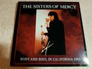 the Sisters Of Mercy - body and soul in california 85 -  10'- clear vinyl