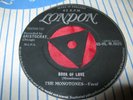 THE MONOTONES - BOOK OF LOVE / YOU NEVER LOVED ME 7in LONDON  1958 DOO-WOP