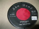 THE SOULETTES / DIZZY JOHNNY - OPPORTUNITY / SUDDEN DESTRUCTION 7' SKA BEAT 1965