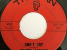 JOHNNY ADDAMS Don't Cry/There's a Girl RARE TEEN 45 hear