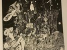 RUDIMENTARY PENI - Death Church LP (Corpus Christi 1987 reissue) RARE PUNK