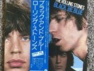 ROLLING STONES BLACK & BLUE WARNER P10174S JAPAN OBI VINYL LP 1976 1ST PRESS VG+