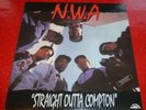 N.W.A. NWA. STRAIGHT OUTTA COMPTON ORIGINAL LP. RUTHLESS RECORDS. A1 B1. MINT.