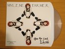 MYLÈNE FARMER  Maxi 45T QUE MON CŒUR LÂCHE GRIS TRANSLUCIDE