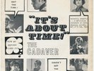 The Cadaver Haven't Got The Time CT private press psych picture sleeve 45 1969