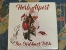 Herb Alpert 2 LP Record Set THE CHRISTMAS WISH Red Vinyl AUTOGRAPHED Signed NM