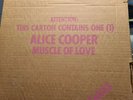 Alice Cooper Muscle of Love Orig vinyl. Inner sleeve,book cover + box