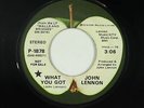 Beatles 45 - John Lennon - What You Got - Apple - mp3 - promo