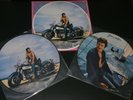 33T JOHNNY HALLYDAY 2 PICTURE  DISC  RICARD EDITION LIMITÉE