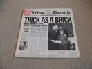 JETHRO TULL - THICK AS A BRICK - U.K CHRYSALIS LABEL ORIGINAL PRESSING LP
