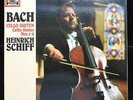 Bach: Solo Cello Suites - Heinrich Schiff **Original HMV EMI 2LP Stereo Set**