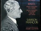Ravel: Piano Concertos - Samson Francois / Cluytens **Columbia SAX 2394 ED1 LP**